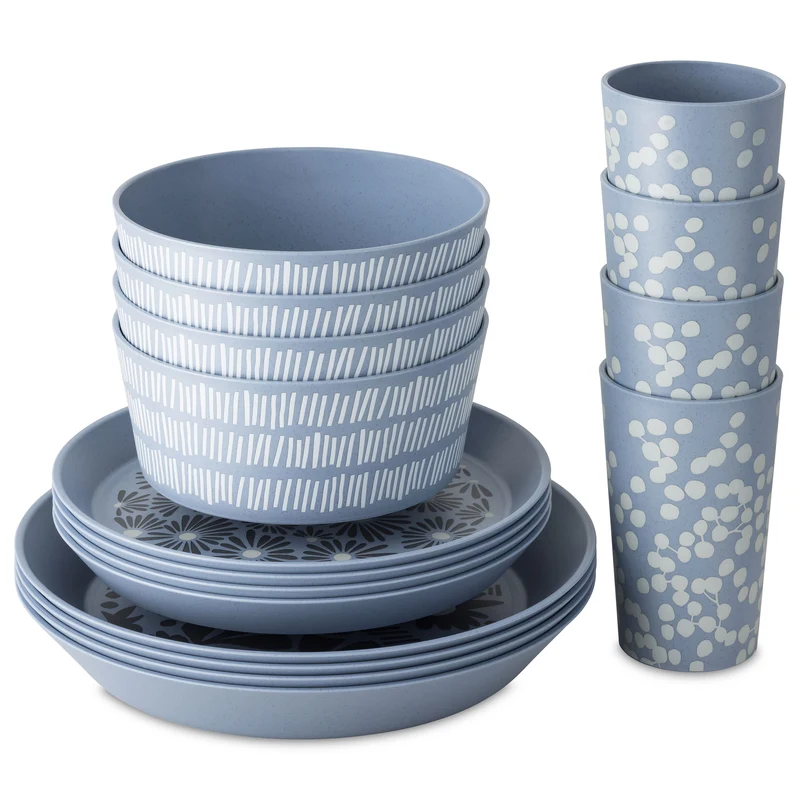 Geschirrset 16-teilig BLOMSTER SET