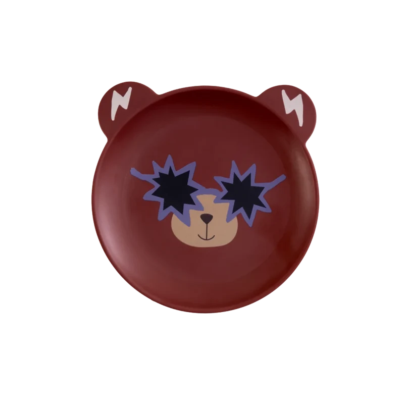 rice Kleiner Kinderteller – Braun Bear