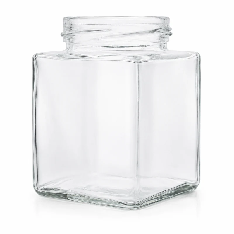Vierkantglas 212 ml TO 58