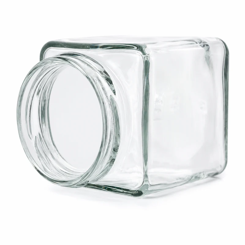 Vierkantglas 212 ml TO 58