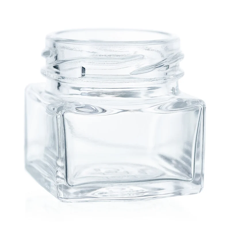 Vierkantglas 40 ml TO 43