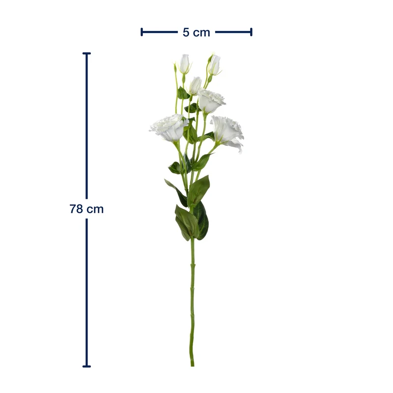 Lysianthus FIORE 78 cm weiß
