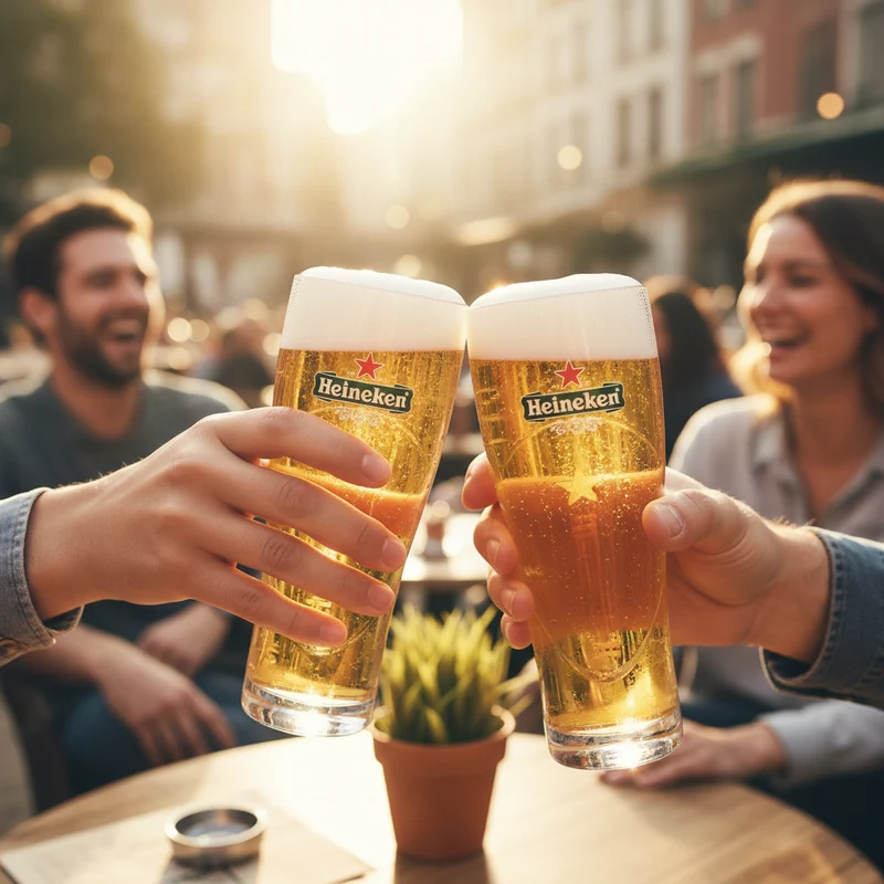 Heineken Biergläser Ellipse 250 ml - 6 Stück