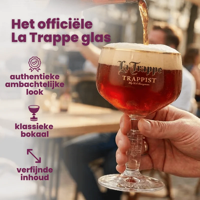 La Trappe Biergläser Bokal 250 ml - 2 Stück