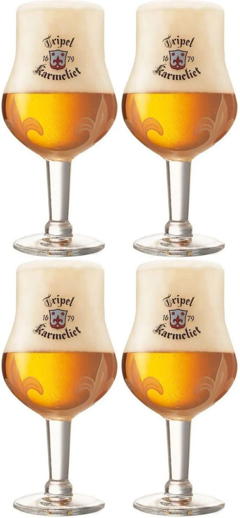Karmeliet Biergläser 330 ml - 4 Stück