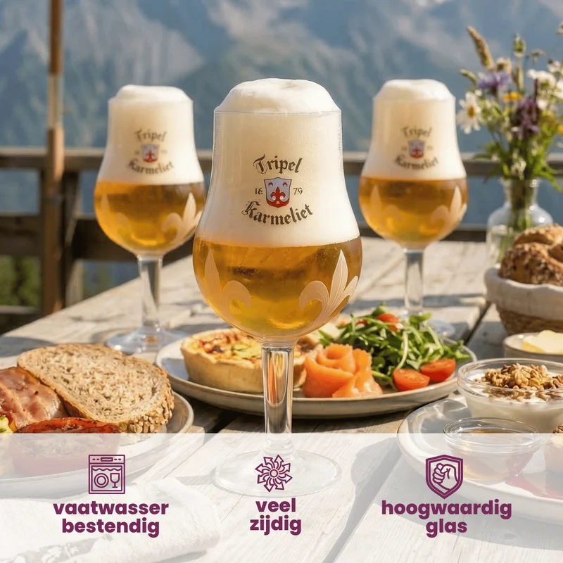 Karmeliet Biergläser - 330 ml - 2er-Set
