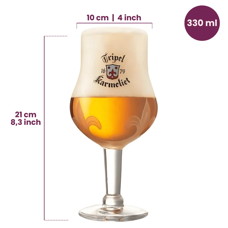 Karmeliet Biergläser - 330 ml - 2er-Set