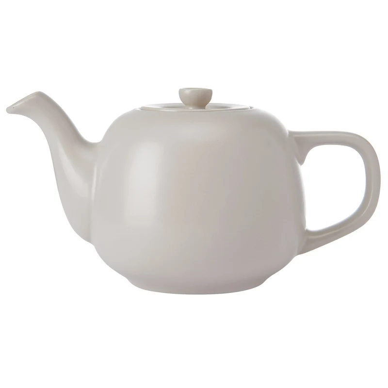 La Cafetiere Teekanne Classic Latte / Creme 600 ml - Steingut - Spülmaschinenfest