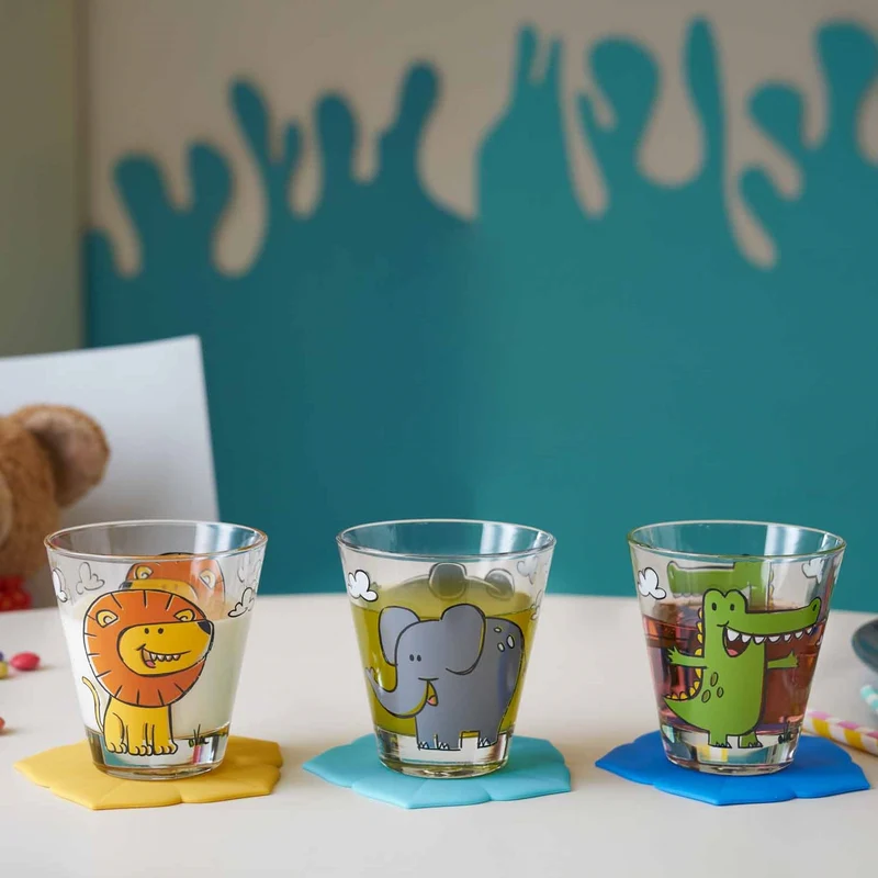 Trinkglas BAMBINI 215 ml Elefant 6er-Set