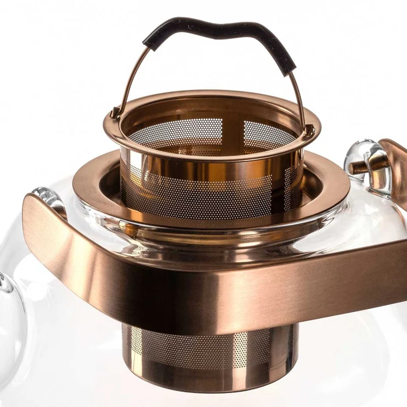 Teekanne mit Metallhenkel TÈ PER TE 1,2 l