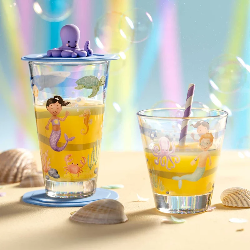Trinkglas BAMBINI AVVENTURA 215 ml Meer 6er-Set