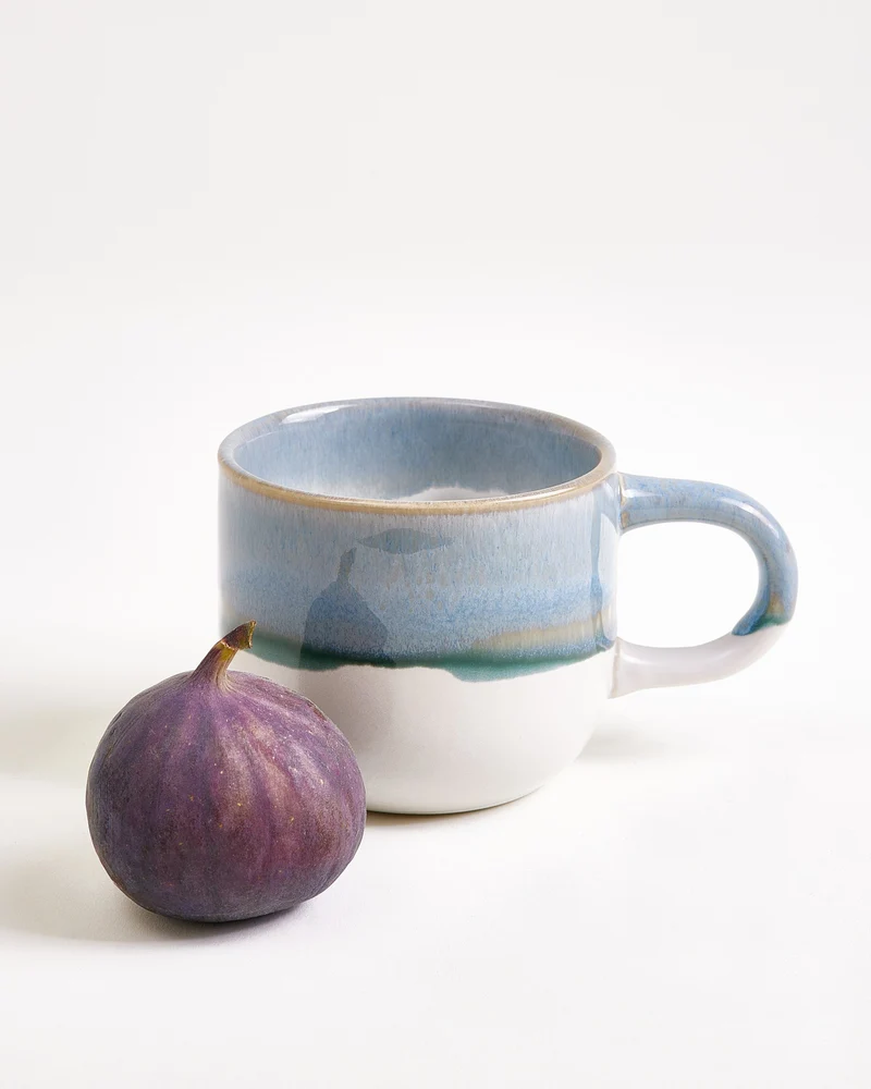 Coimbra Tasse klein graublau 6er-Set