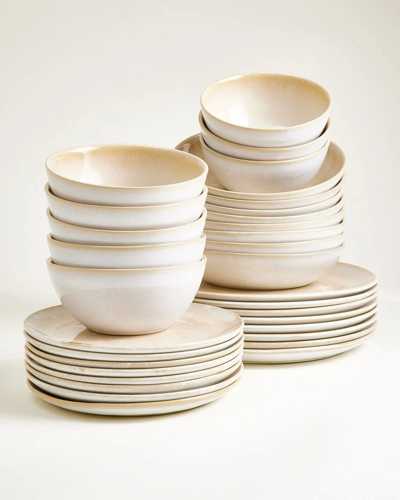 Cordoama Geschirr-Set classic sand 32-teilig
