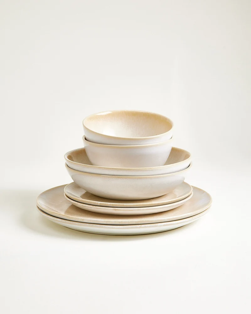 Cordoama Geschirr-Set classic sand 8-teilig