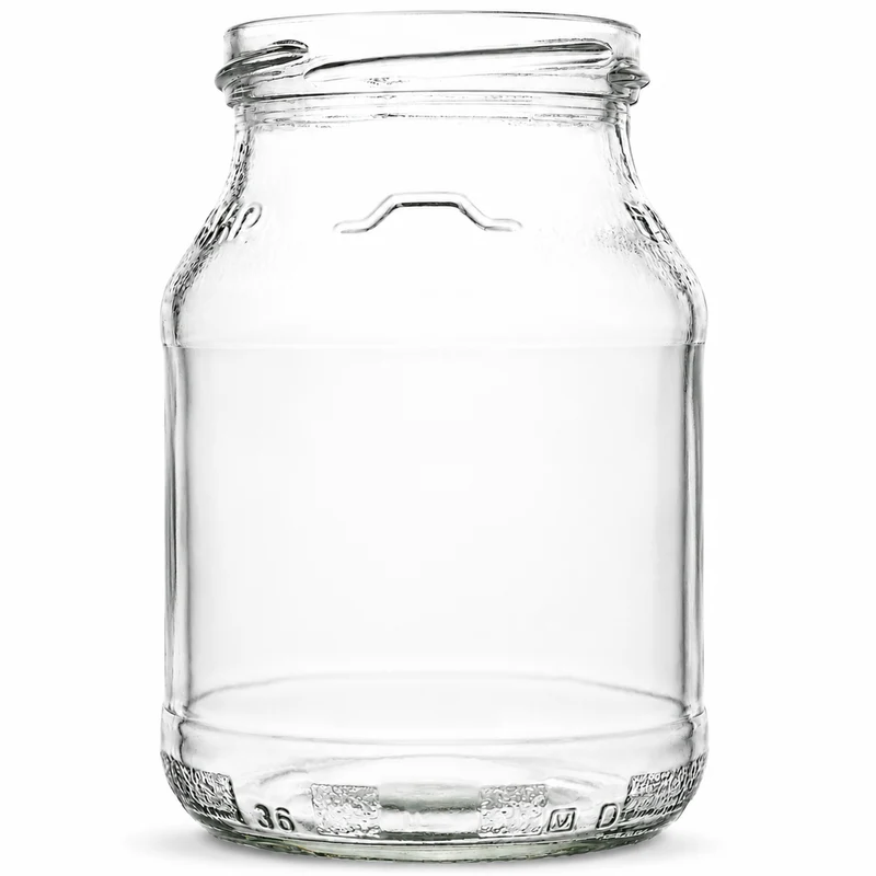 Joghurtglas 500 g TO 70 Weiß - mehrwegfähig