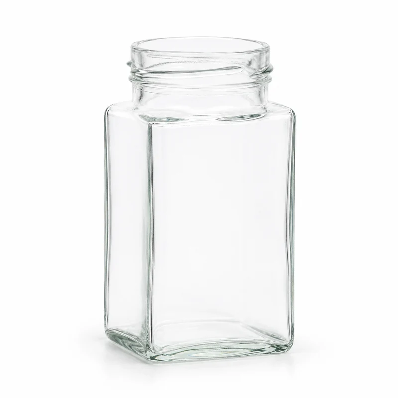 Vierkantglas 260 ml TO 58