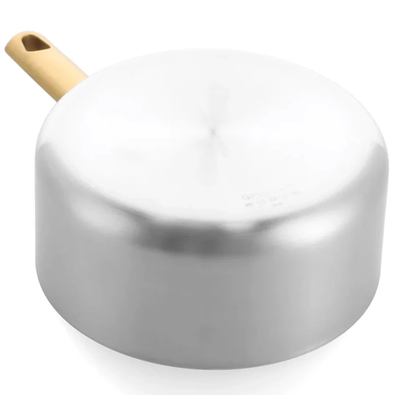 GreenPan Topfset Padova Reserve 5-teilig - Triply Edelstahl - Kochtöpfe ø 20, 24 cm, Stieltopf ø 18 cm & Bratpfanne ø 20 & 28 cm