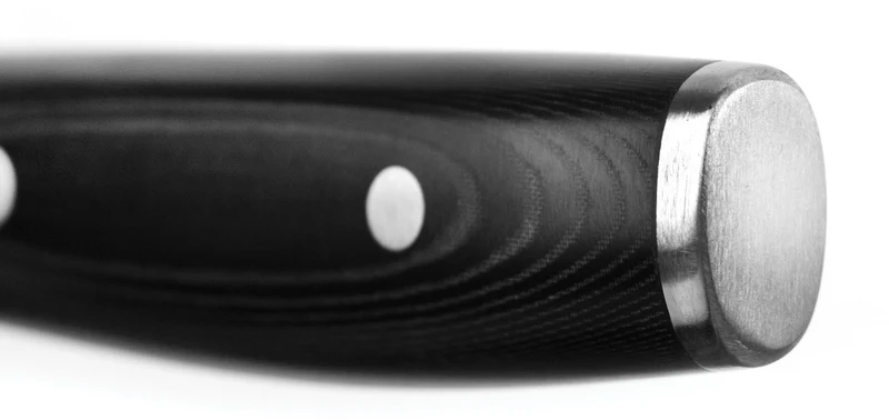 Yaxell Kochmesser - 20 cm – 69-lagiger Damaststahl – Griff aus Canvas-Micarta