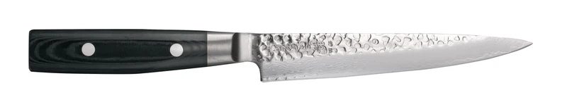 Yaxell Zen Fleischmesser 15 cm – 37-lagiger Damaststahl – Griff aus Canvas-Micarta