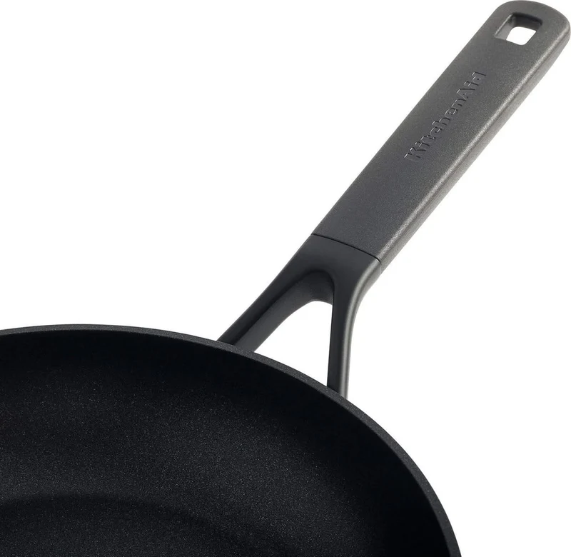 KitchenAid Bratpfannenset Classic Forged 2-teilig - Keramische Antihaftbeschichtung - Bratpfanne ø 24 & 28 cm