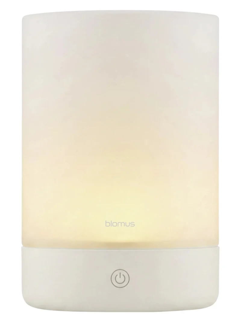 Blomus CALMA Mobile LED Leuchte silk gray L 22cm
