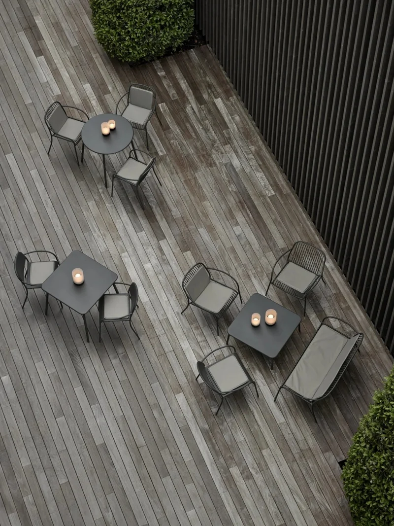 Blomus CALMA Mobile LED Leuchte granite gray L 22cm