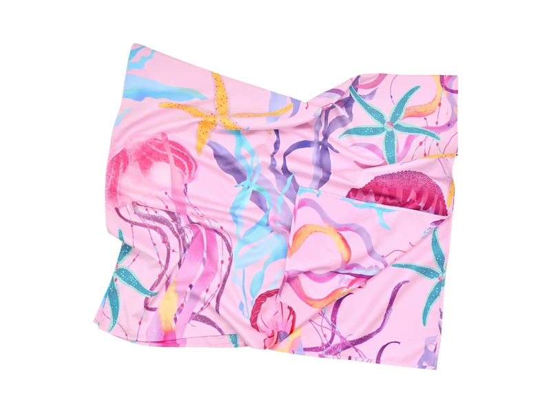 Dock & Bay Kids Beach Towel M Ready for this Jelly 130x70cm