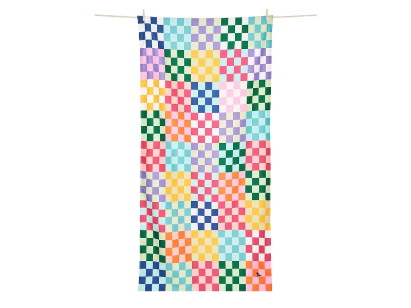 Dock & Bay Kids Beach Towel M Check Me Out 130x70cm