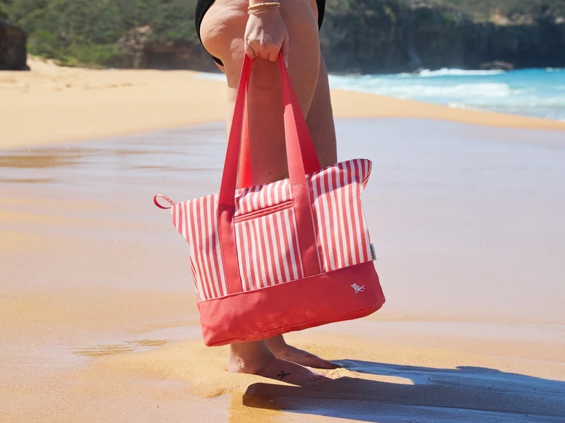 Dock & Bay Strandtasche Raspberry Road