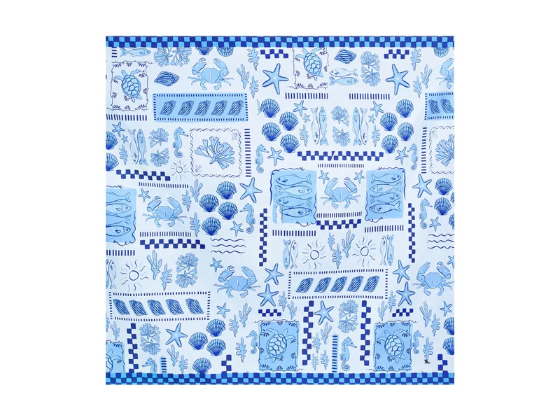 Dock & Bay Picnic Blanket L Grecian Shores 170x170cm
