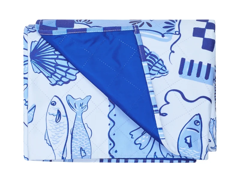 Dock & Bay Picnic Blanket L Grecian Shores 170x170cm