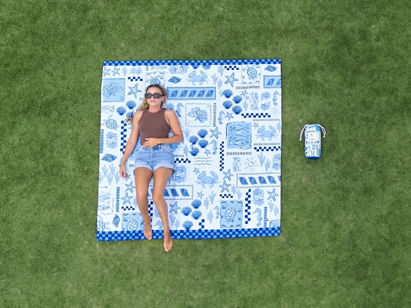 Dock & Bay Picnic Blanket XL Grecian Shores 240x170cm