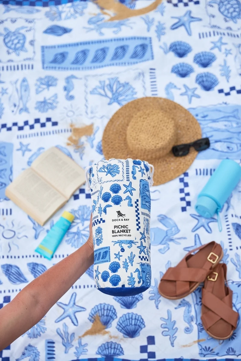 Dock & Bay Picnic Blanket XL Grecian Shores 240x170cm