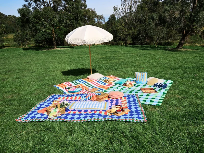 Dock & Bay Picnic Blanket L Sugar Sorbet 170x170cm