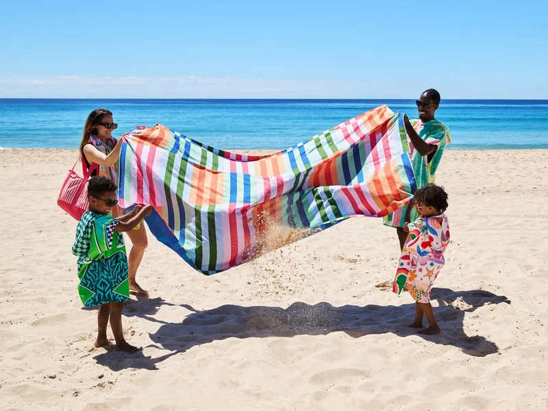 Dock & Bay Picnic Blanket L Sugar Sorbet 170x170cm