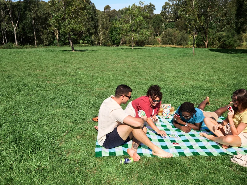 Dock & Bay Picnic Blanket L Apple Tart 170x170cm