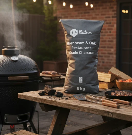 Cookinglife Grillholzkohle – Hainbuche & Eiche – 8 kg – Restaurantqualität