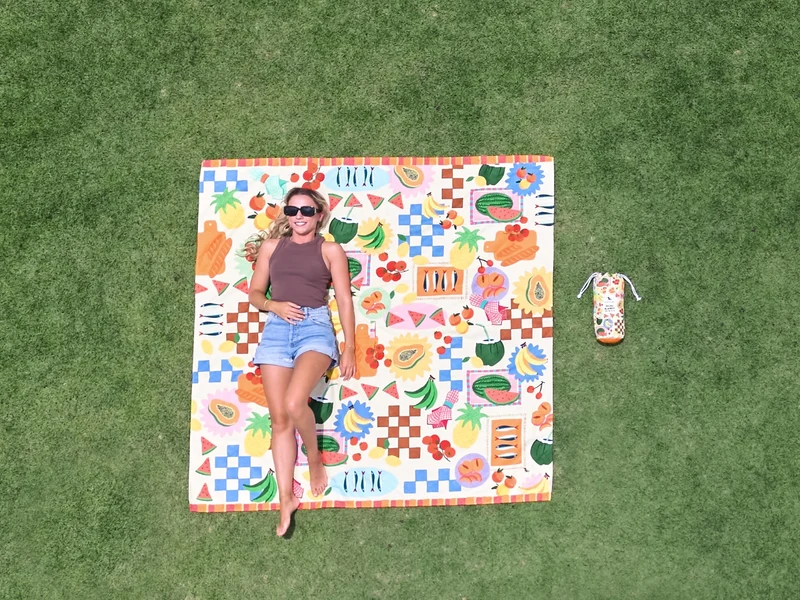 Dock & Bay Picnic Blanket L Supper Club 170x170cm