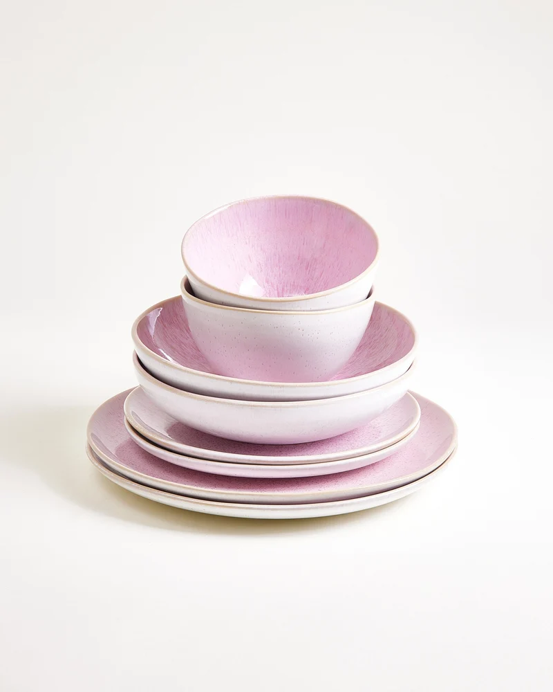 Areia Geschirr-Set classic rosé 8-teilig