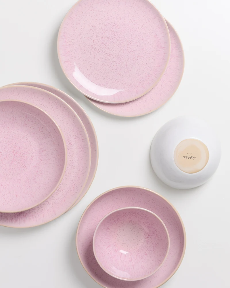 Areia Geschirr-Set classic rosé 8-teilig