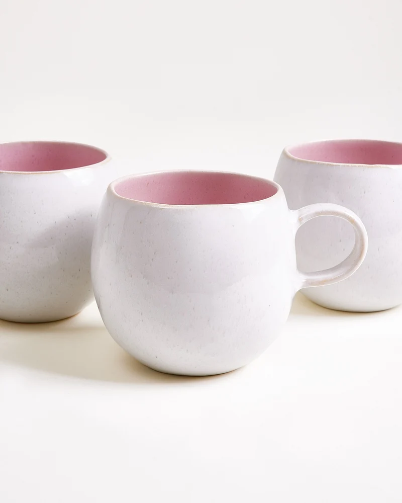 Areia Tasse groß rosé 4er-Set