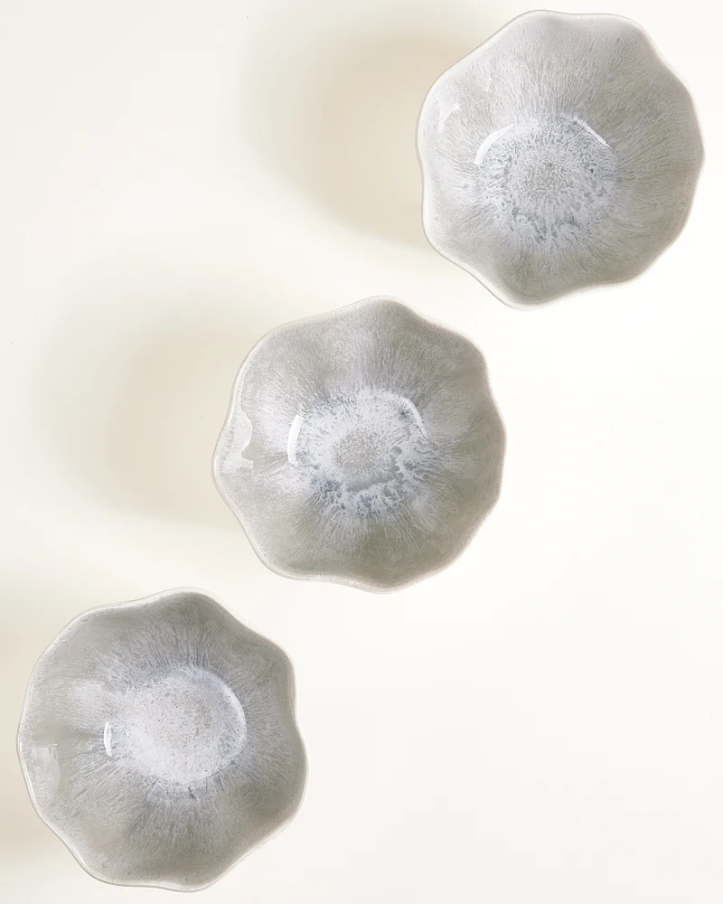 Areia Müslischale shell grau