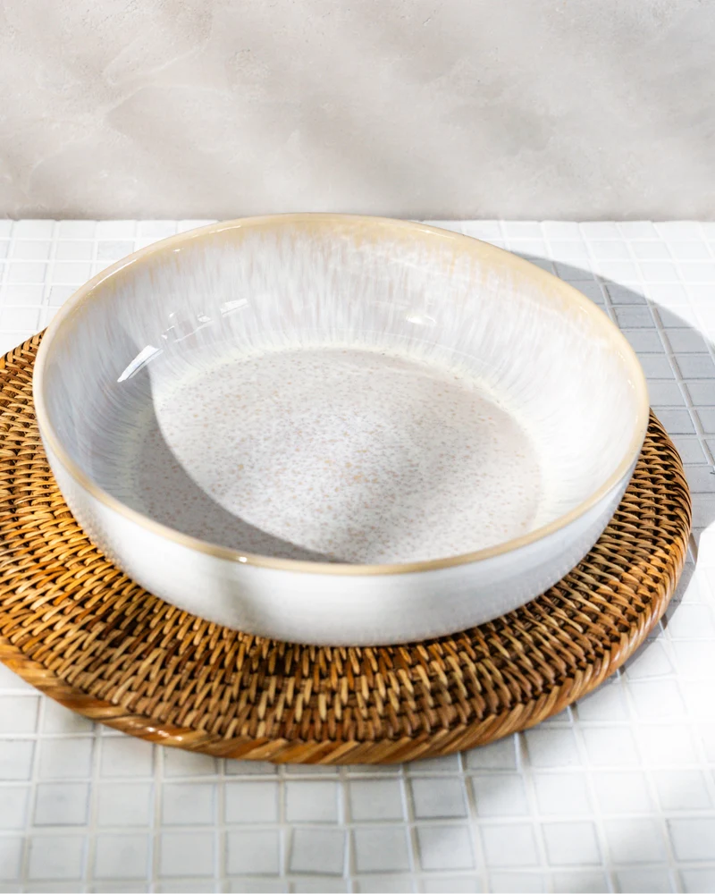Areia Servierschale klein modern sand