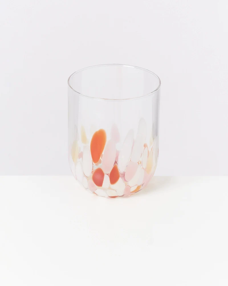 Alegria Glas groß rosé coral 4er-Set