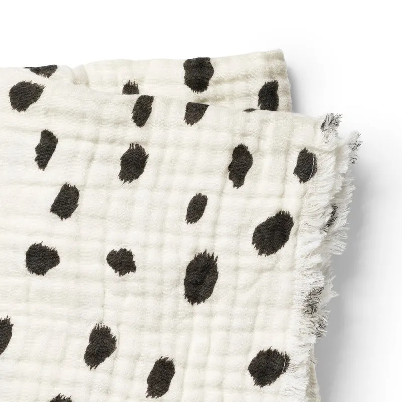 Musselin Decke Dalmatian Dots Grande – Elodie Details