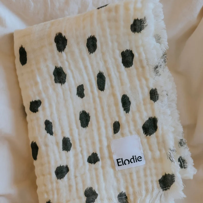 Musselin Decke Dalmatian Dots Grande – Elodie Details