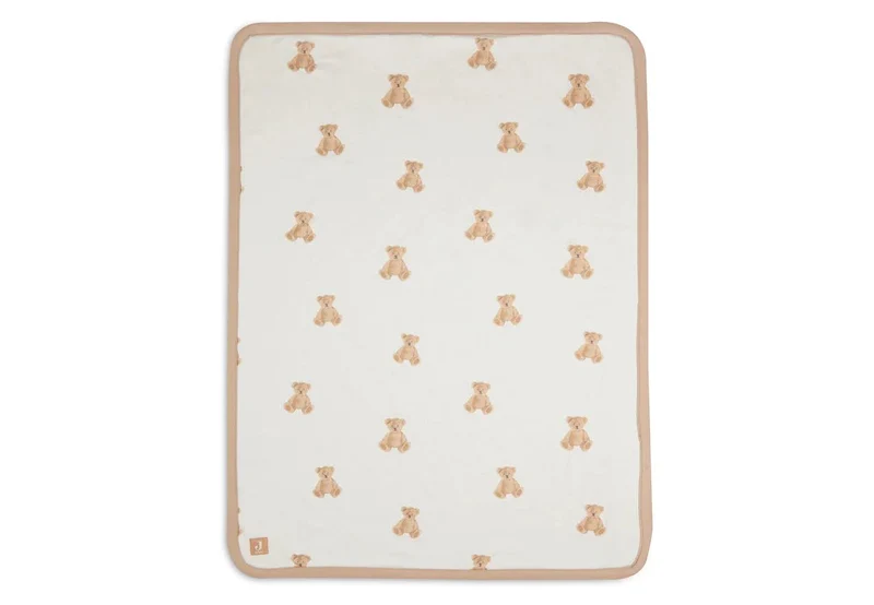 Decke Wiege Jersey - Teddy Bear