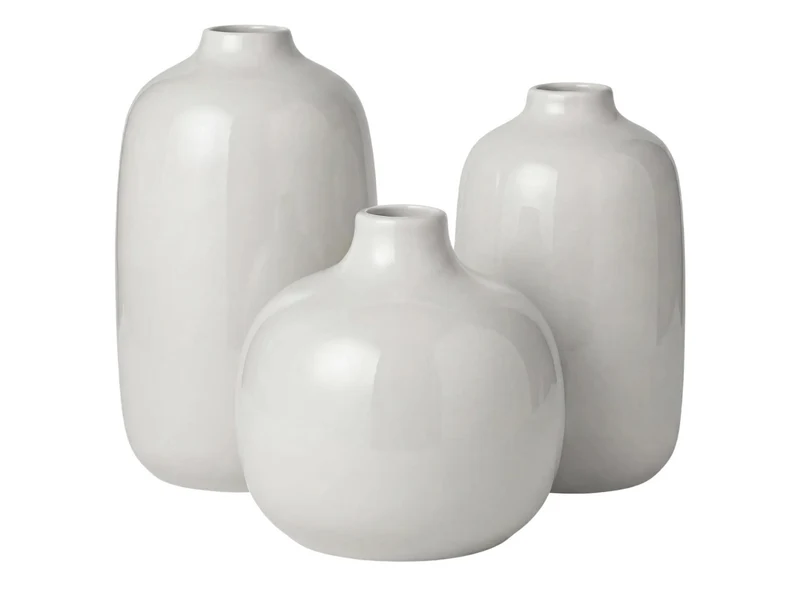 Blomus CEOLA Set 3 Vasen moonbeam