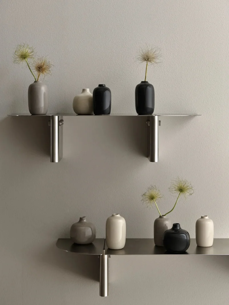 Blomus CEOLA Set 3 Vasen moonbeam