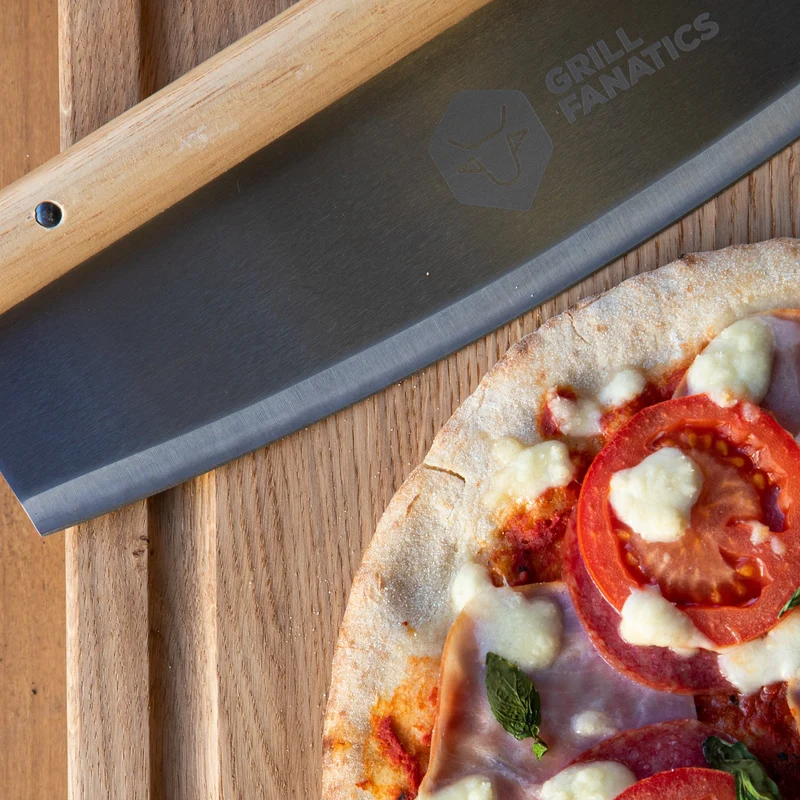 Cookinglife Grill-Pizzaschneider / Pizzamesser – 35 cm